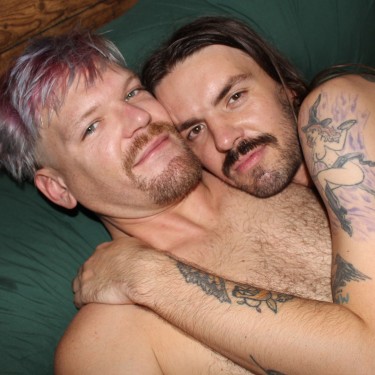 Sweaty Stud Fucks Hippie